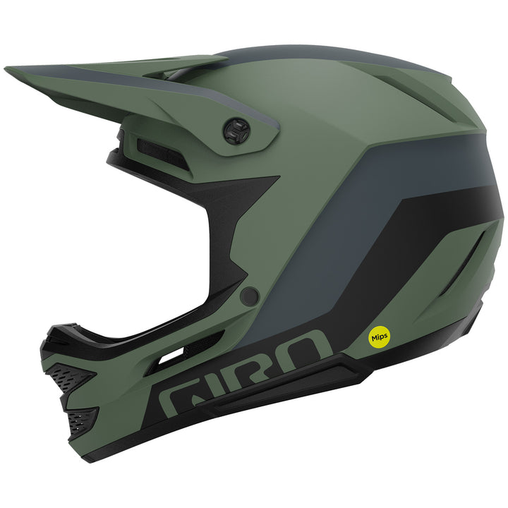 Giro Insurgent Spherical Bike Helmet Matte Hedge Green/Dark Shark