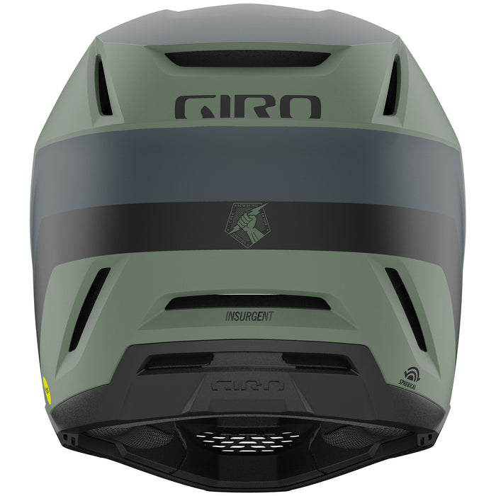 Giro Insurgent Spherical Bike Helmet Matte Hedge Green/Dark Shark