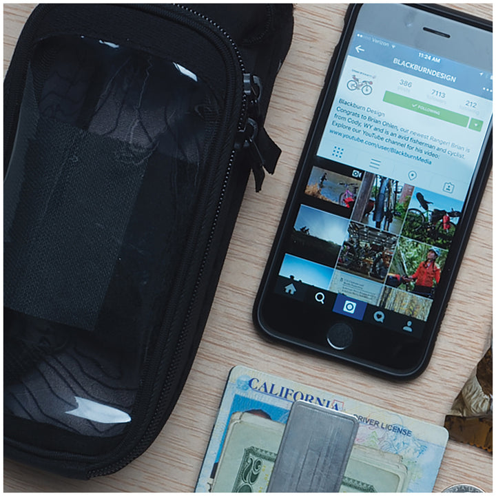 Blackburn Local Plus Top Tube Bag Black
