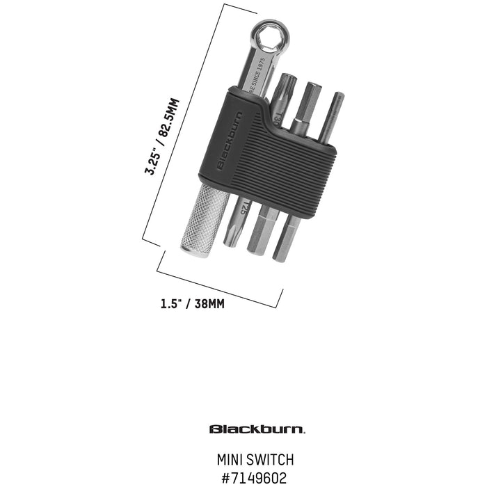 Blackburn Mini Switch Multi-Tool Black
