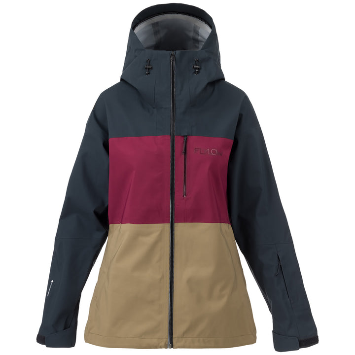 Flylow Lucy Jacket - Women's Black/Ruby/Capers