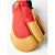 Hestra Topo 3-Finger Gloves Flame Red/Tan