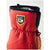 Hestra Topo 3-Finger Gloves Flame Red/Tan