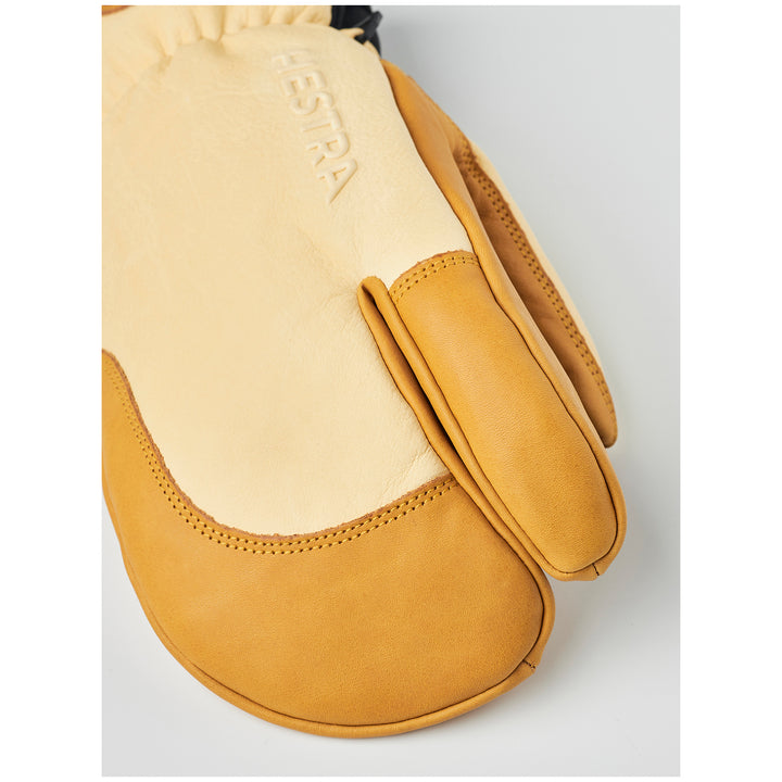 Hestra Topo 3-Finger Gloves Natural Brown/Tan