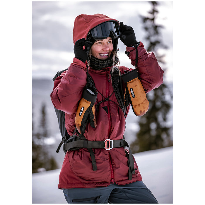 Hestra Army Leather Wool Terry Mittens Cork