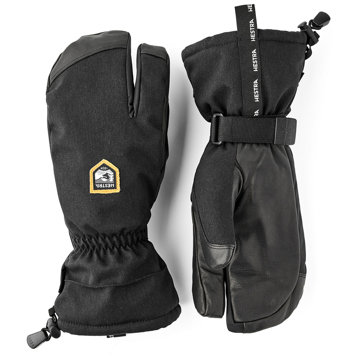 Hestra CZone Mountain 3-Finger Gloves Black