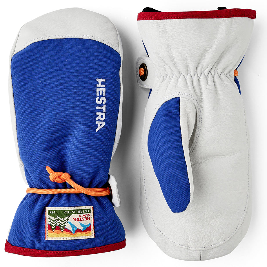 Hestra Wakayama Jr. Mittens - Kids' Royal Blue