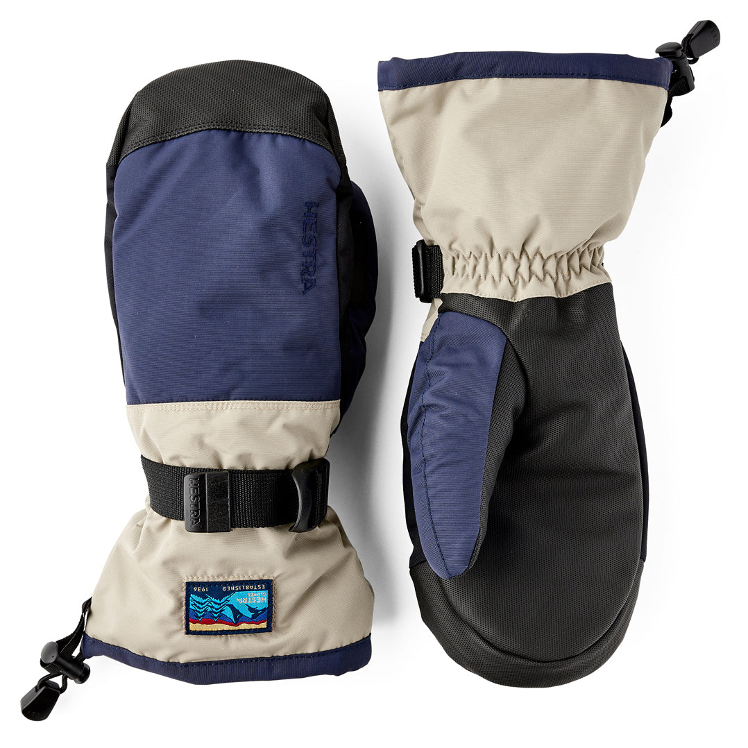 Hestra Gauntlet Sr Mittens Dark Navy/Beige