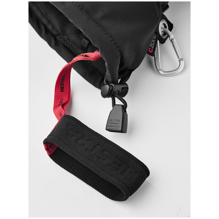 Hestra Heater Gauntlet Gloves Black