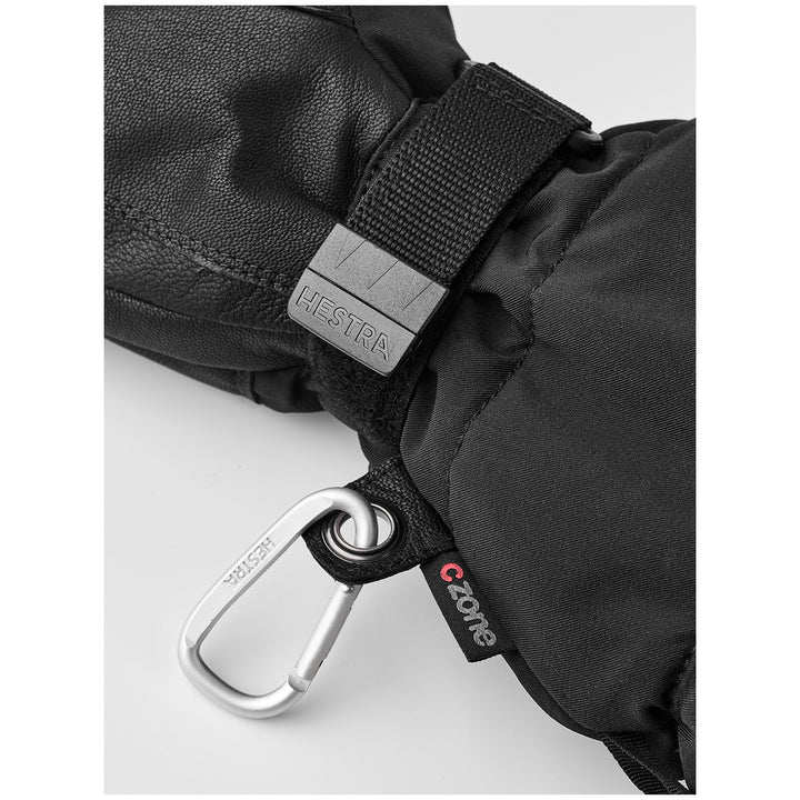 Hestra Heater Gauntlet Gloves Black
