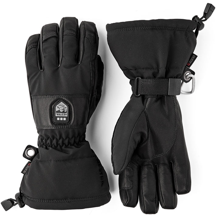 Hestra Heater Gauntlet Gloves Black