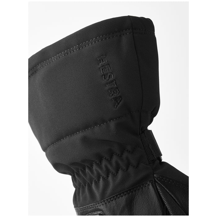 Hestra Heater Gauntlet Mittens Black