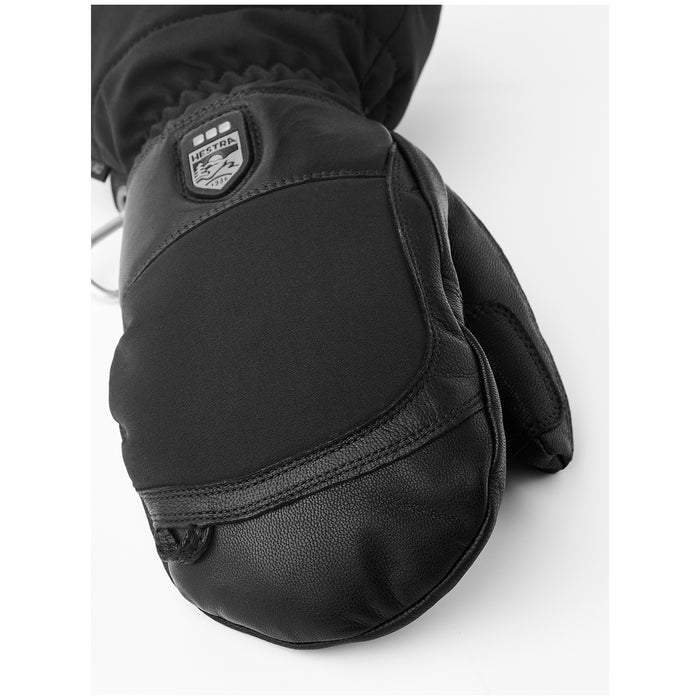 Hestra Heater Gauntlet Mittens Black