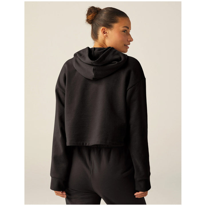 Beyond Yoga Happiness Cropped Hoodie - Women's Black