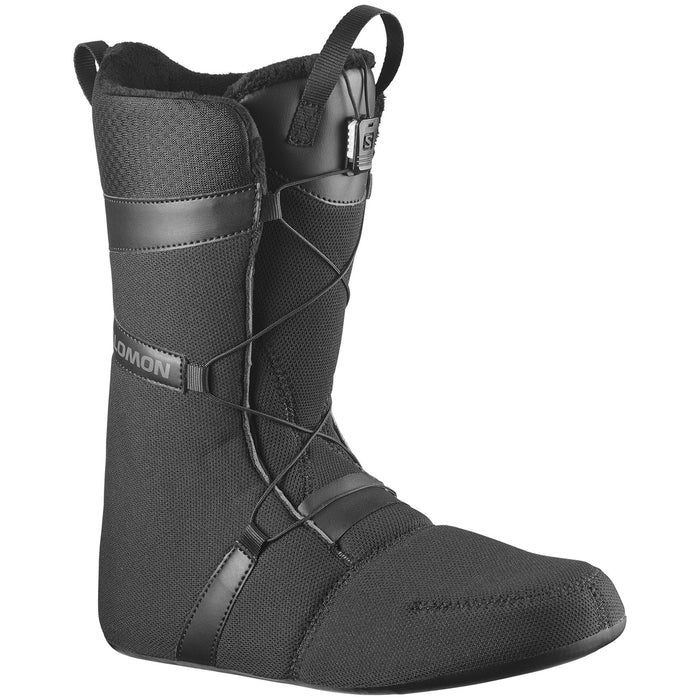Salomon Launch Boa SJ Boa Snowboard Boots Black/Black/Black