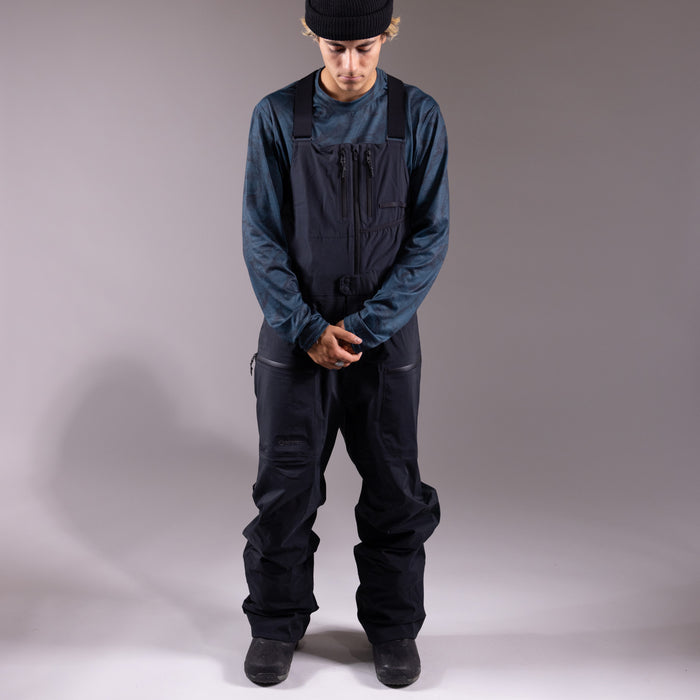 Jones Shralpinist Recycled GORE-TEX Bibs - Men's Stealth Black