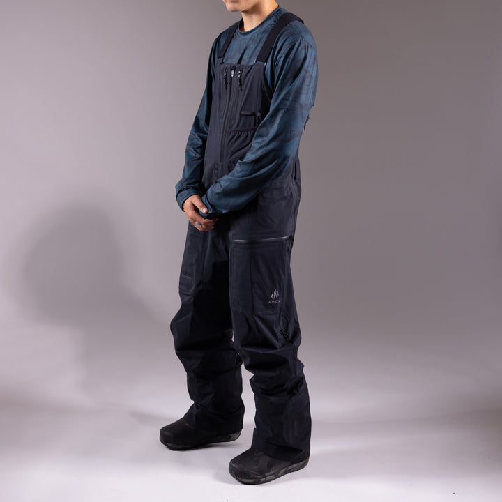 Jones Shralpinist Recycled GORE-TEX Bibs - Men's Stealth Black