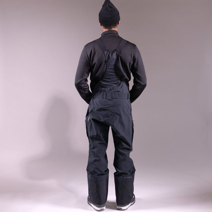 Jones Shralpinist Stretch Recycled Bibs - Men's Stealth Black
