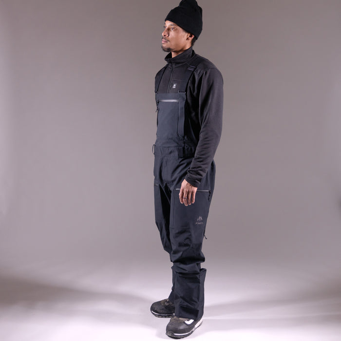 Jones Shralpinist Stretch Recycled Bibs - Men's Stealth Black