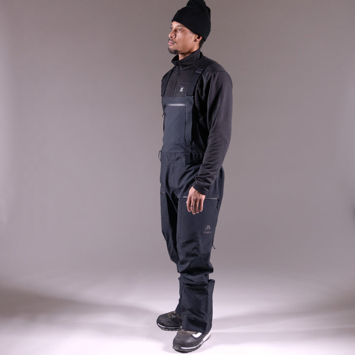 Jones Shralpinist Stretch Recycled Bibs - Men's Stealth Black