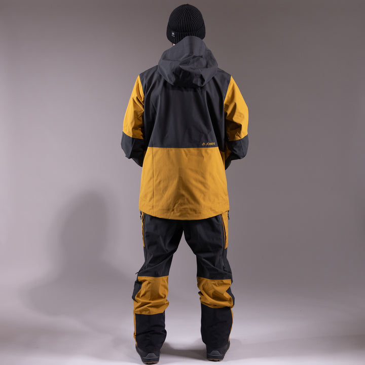 Jones Mountain Surf Recycled Shell Jacket - Men's Sierra Brown