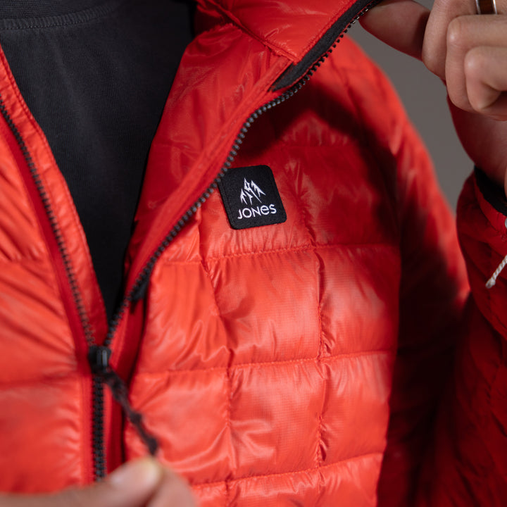 Jones Ultra Re-Up Down Recycled Jacket - Men's Lava Red