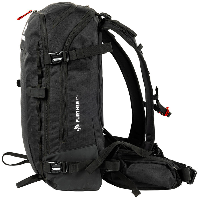 Jones Further 25L Backpack Stealth Black