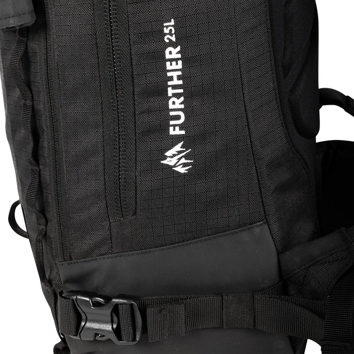 Jones Further 25L Backpack Stealth Black