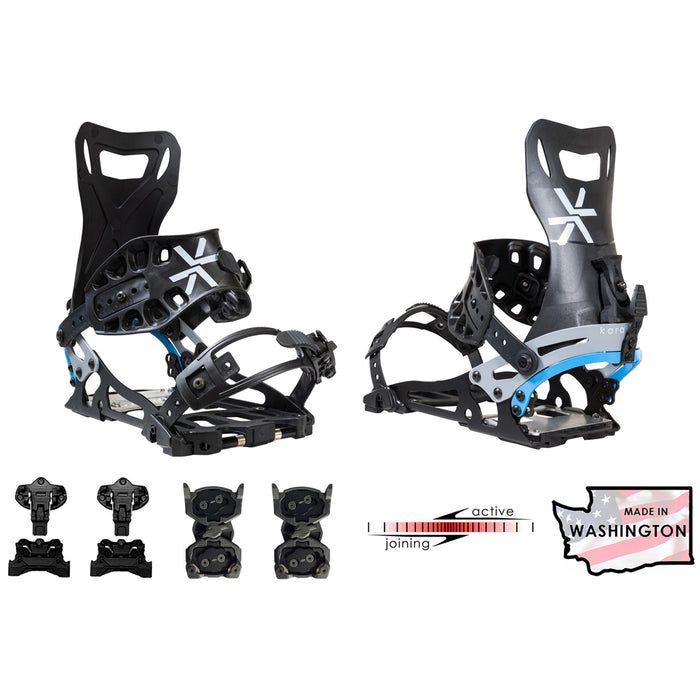 Karakoram Nomad + Split Interface Splitboard Bindings 2025