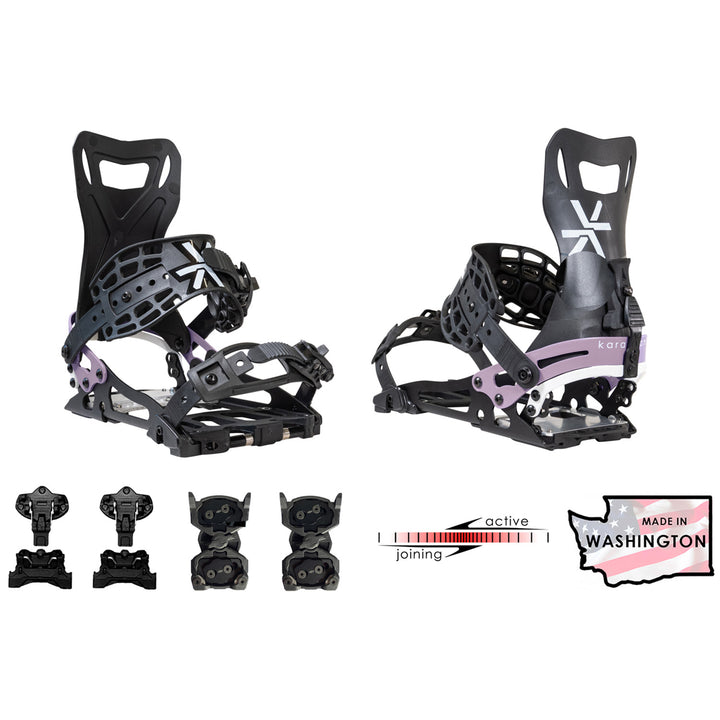 Karakoram Nomad-W + Split Interface Splitboard Bindings - Women's 2025