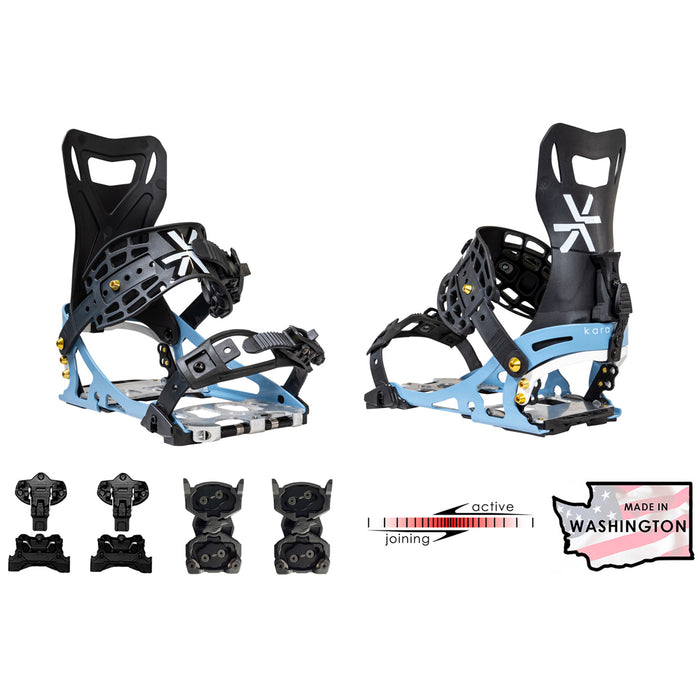 Karakoram Prime-XW + Split Interface Splitboard Bindings - Women's 2025