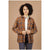 Bridge & Burn Harlow Shirt Jacket - Women's Sunrise Plaid