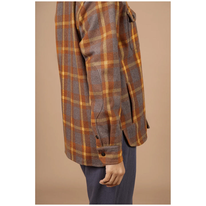 Bridge & Burn Harlow Shirt Jacket - Women's Sunrise Plaid