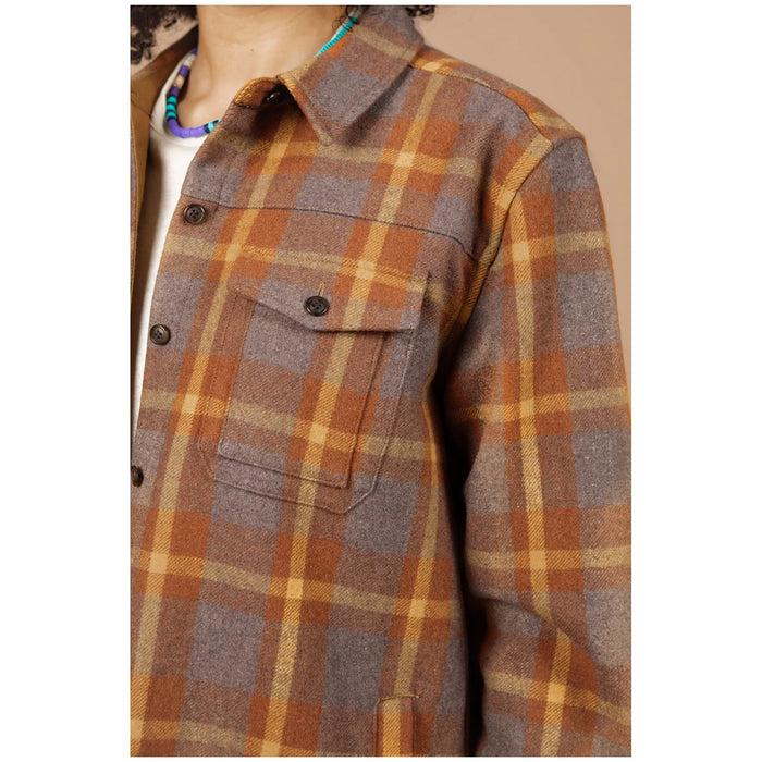 Bridge & Burn Harlow Shirt Jacket - Women's Sunrise Plaid