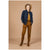Bridge & Burn Lenon Shirt - Women's Navy Blanket Stripe