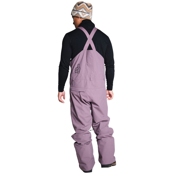 Trew Gear Jefferson Bibs - Men's Black Plum