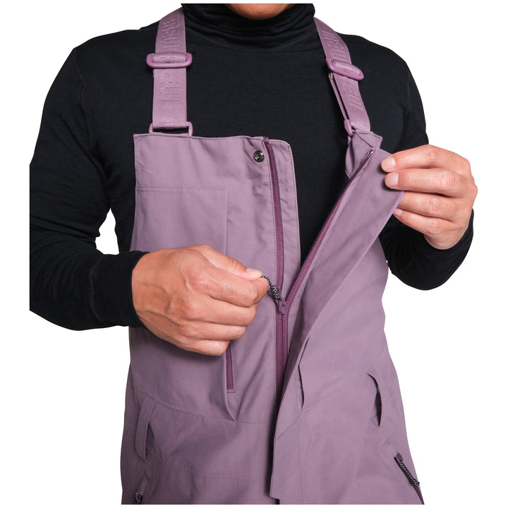 Trew Gear Jefferson Bibs - Men's Black Plum