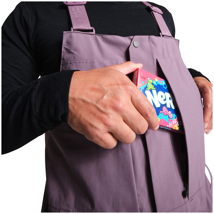 Trew Gear Jefferson Bibs - Men's Black Plum