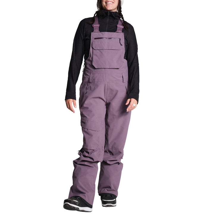 Trew Gear Astoria Bibs - Women's Black Plum