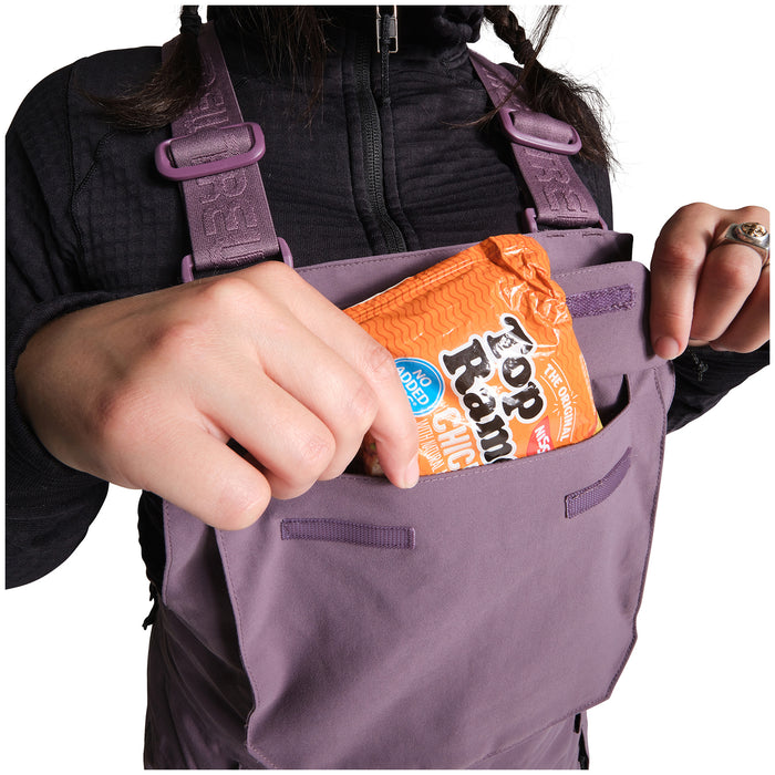 Trew Gear Astoria Bibs - Women's Black Plum