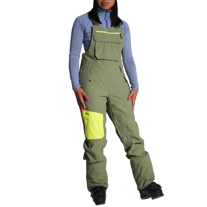 Trew Gear Astoria Bibs - Women's Olive