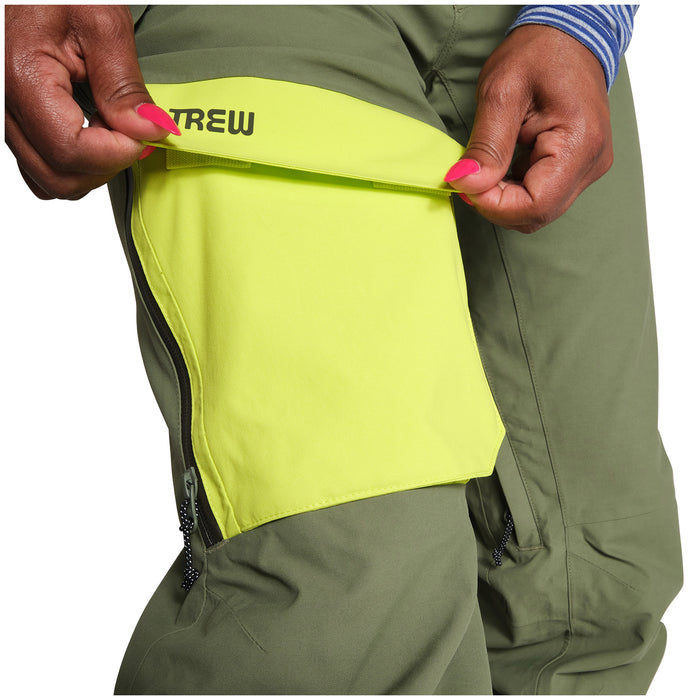 Trew Gear Astoria Bibs - Women's Olive