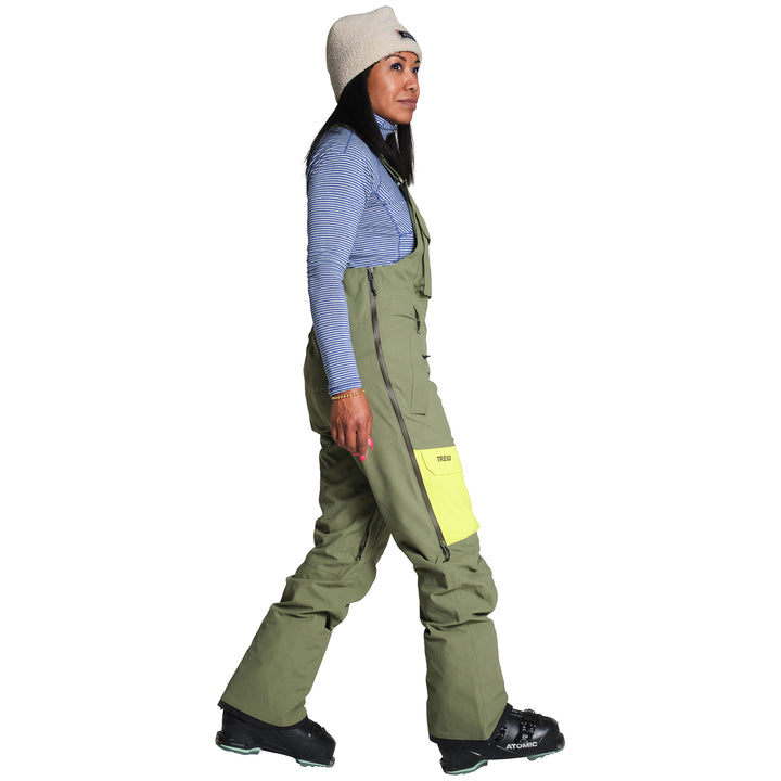Trew Gear Astoria Bibs - Women's Olive