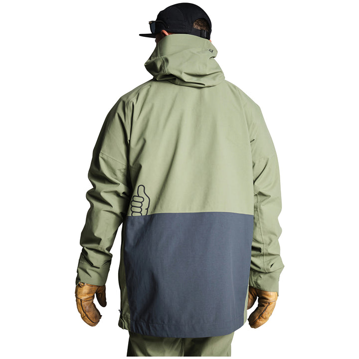 Trew Gear Popover Jacket - Unisex High Vis Olive