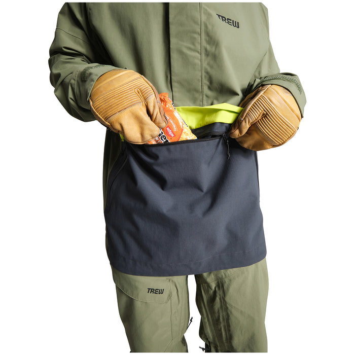 Trew Gear Popover Jacket - Unisex High Vis Olive