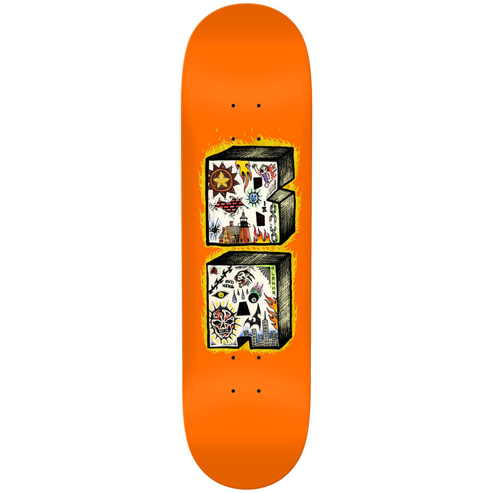 Anti Hero B.A Stacked 8.75 Skateboard Deck