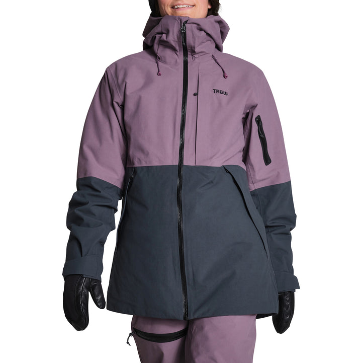 Trew Gear Trillium Jacket - Women's Black Plum