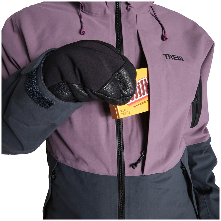 Trew Gear Trillium Jacket - Women's Black Plum