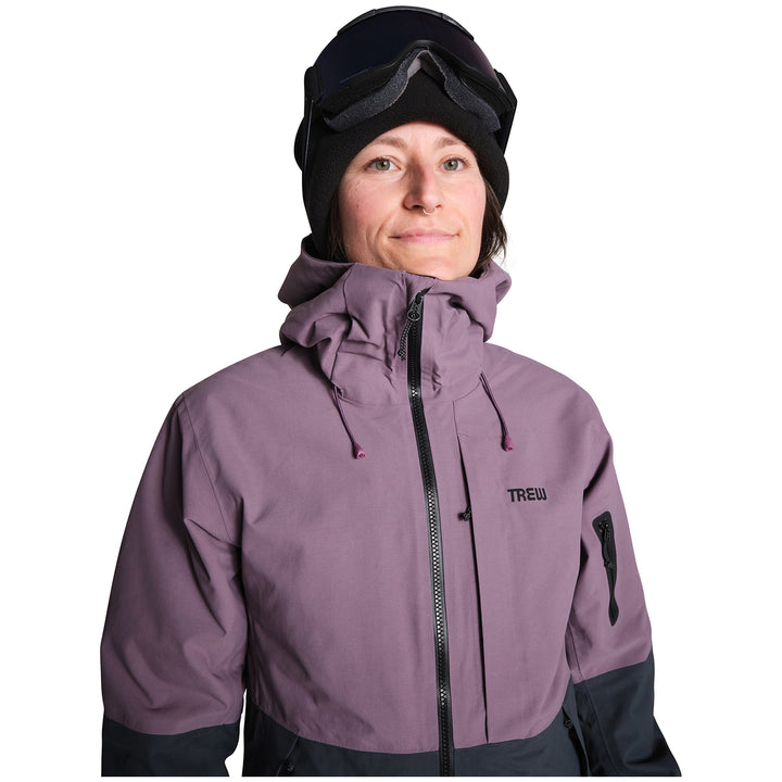 Trew Gear Trillium Jacket - Women's Black Plum