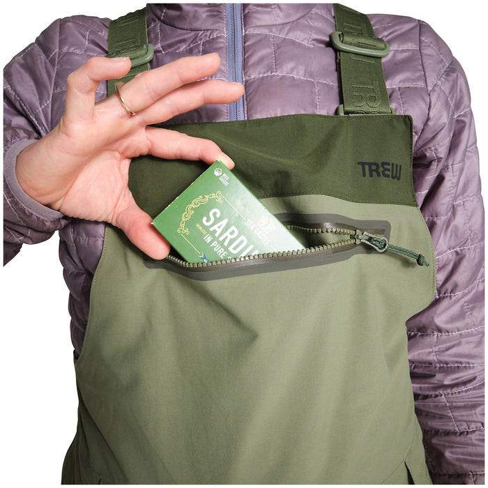 Trew Gear Trillium Bibs - Women's Fatigue Green